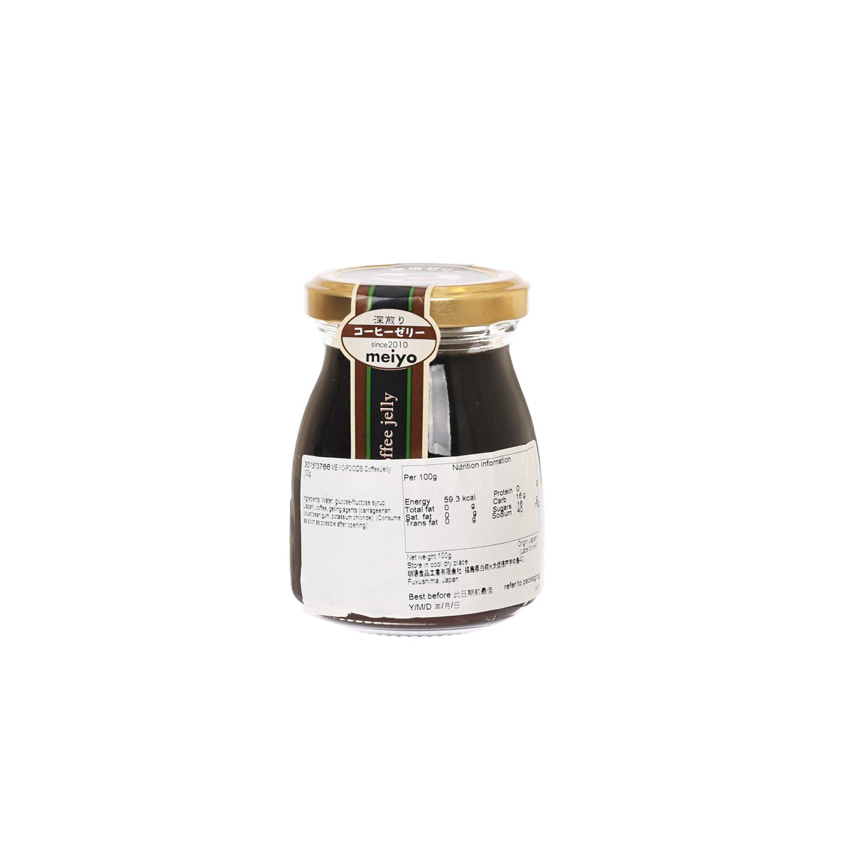 明陽食品 咖啡啫喱 (100g)