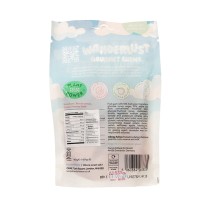 CANDY KITTENS 純素果汁雙層泡沫貓貓軟糖 - 草莓+黑加侖子+橙+熱情果味 (140g)