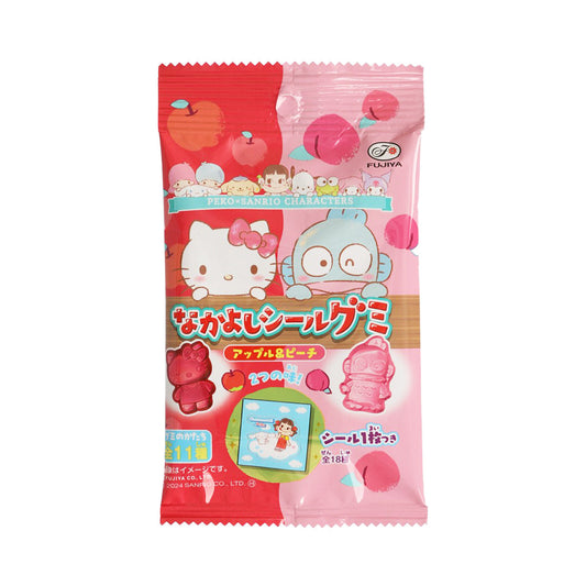 不二家 Peko x Sanrio軟糖 蘋果&桃味 (6pcs)