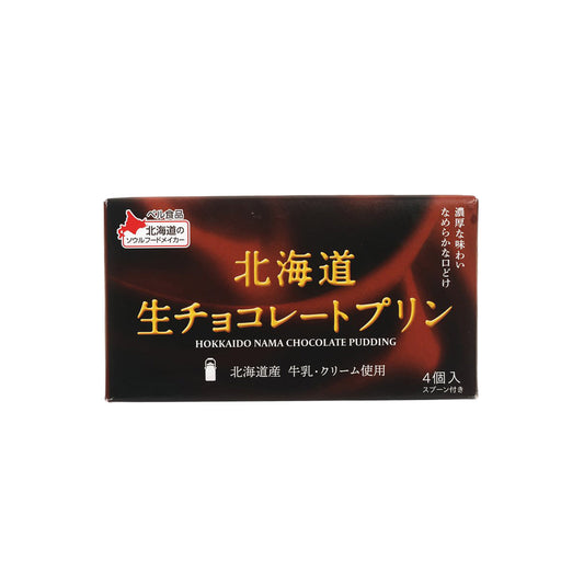 BELL食品 北海道生朱古力布甸 (4 x 78g)