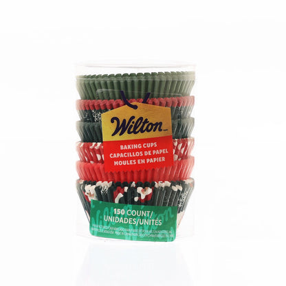 WILTON 聖誕糕點紙模 - Traditional