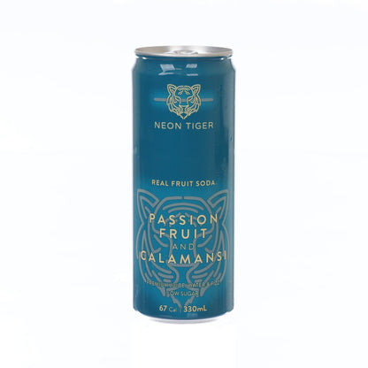 NEON TIGER 真果汁梳打 - 熱情果柑橘 [罐裝] (330mL)