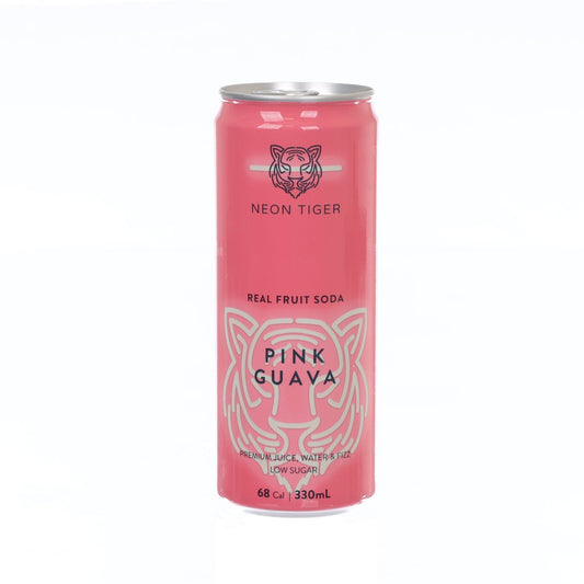 NEON TIGER 真果汁梳打 - 粉紅番石榴 [罐裝] (330mL)