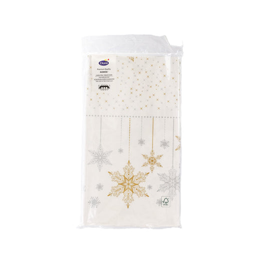 PAPER + DESIGN 聖誕餐桌檯布 - Snowstars White