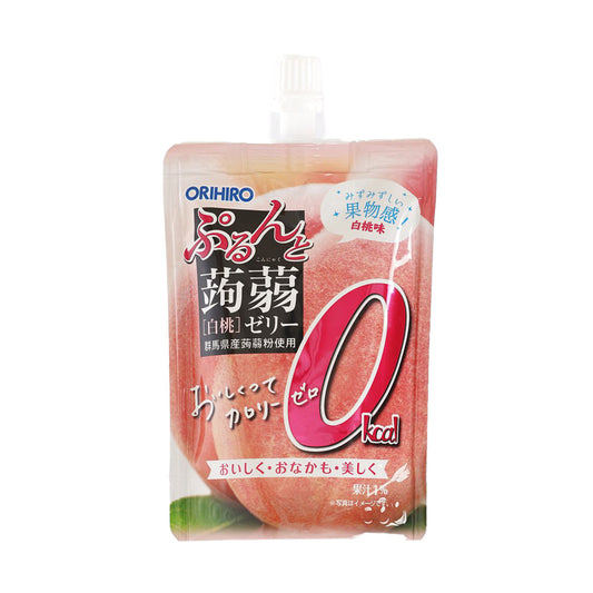 ORIHIRO 零卡路里蒟蒻飲料 - 白桃味 (130g)