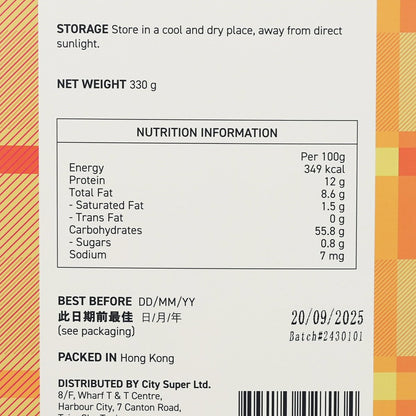 CITYSUPER 燕麥片粥 (330g)