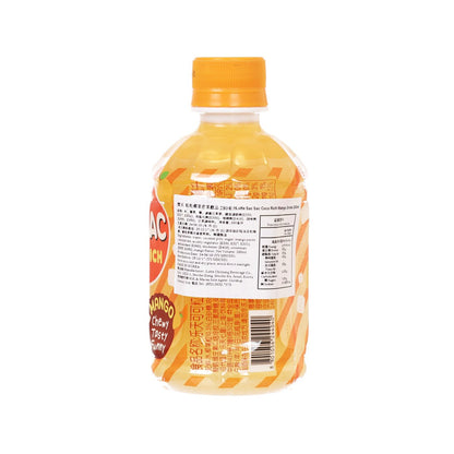 樂天 粒粒椰果飲 - 芒果味 [膠樽裝] (280mL)