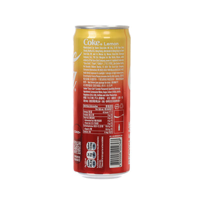 可口可樂 檸檬味可口可樂 [高罐裝] (330mL)