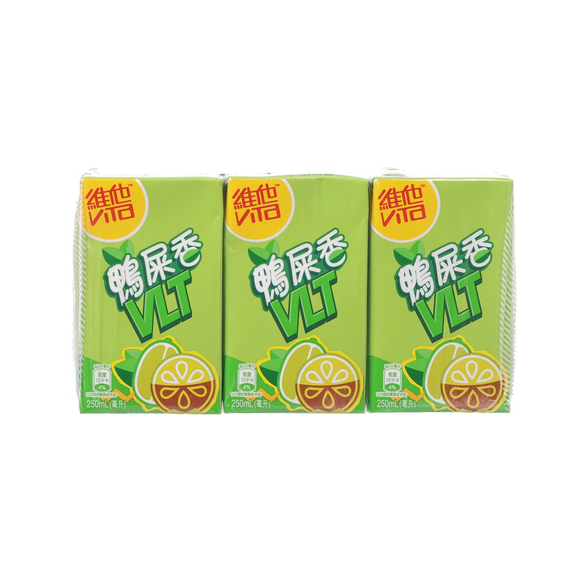 維他 鴨屎香檸檬茶飲品 [紙包裝] (6 x 250mL)