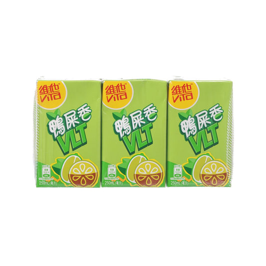 維他 鴨屎香檸檬茶飲品 [紙包裝] (6 x 250mL)
