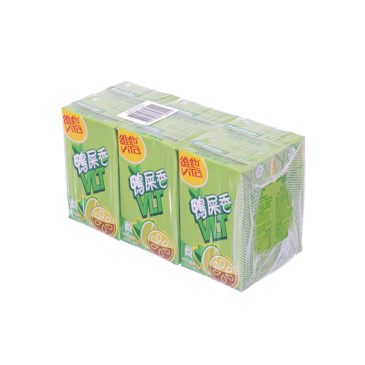 維他 鴨屎香檸檬茶飲品 [紙包裝] (6 x 250mL)
