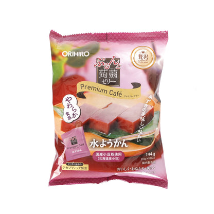 ORIHIRO 蒟蒻啫喱 Premium Cafe - 水羊羹 (8 x 18g)