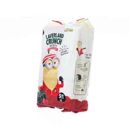 萬田 Laverland Crunch 辣雞味韓國紫菜 (9 x 4.5g)
