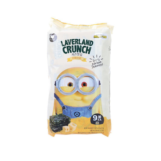 萬田 Laverland Crunch 芝士味韓國紫菜 (9 x 4.5g)