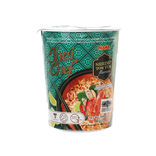 泰廚媽媽 蝦味青檸冬蔭杯麵 (60g)