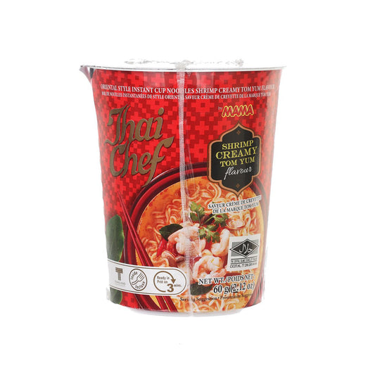 泰廚媽媽 蝦味酸辣冬蔭杯麵 (60g)