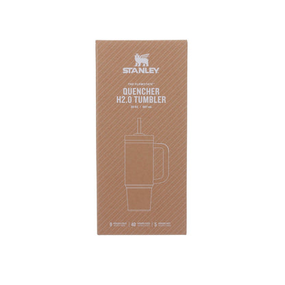 STANLEY 冒險系列真空保溫吸管隨手杯 30oz - Cornflower Gloss
