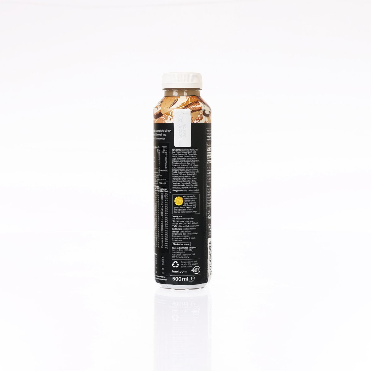 HUEL 全面營養即飲高蛋白奶昔代餐黑版 - 咖啡味 [膠樽裝] (500mL)