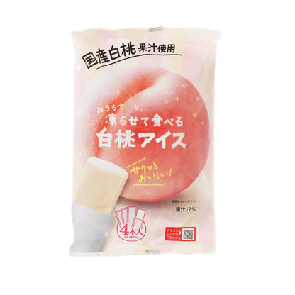 TANIO 水果雪條料 - 白桃味 (4 x 70g)