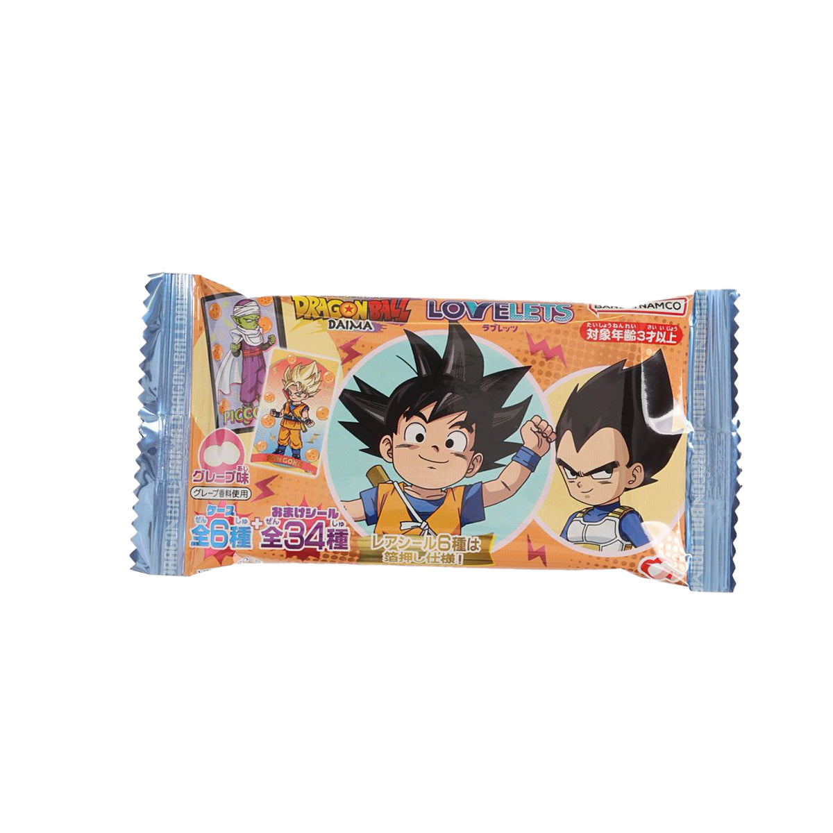BANDAI 龍珠汽水糖 附貼紙 (8g)