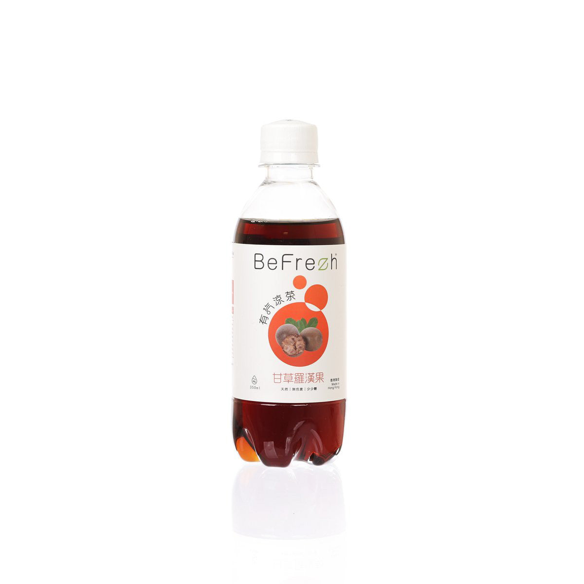 BEFREZH 有汽涼茶 - 甘草羅漢果 [膠樽裝] (350mL)