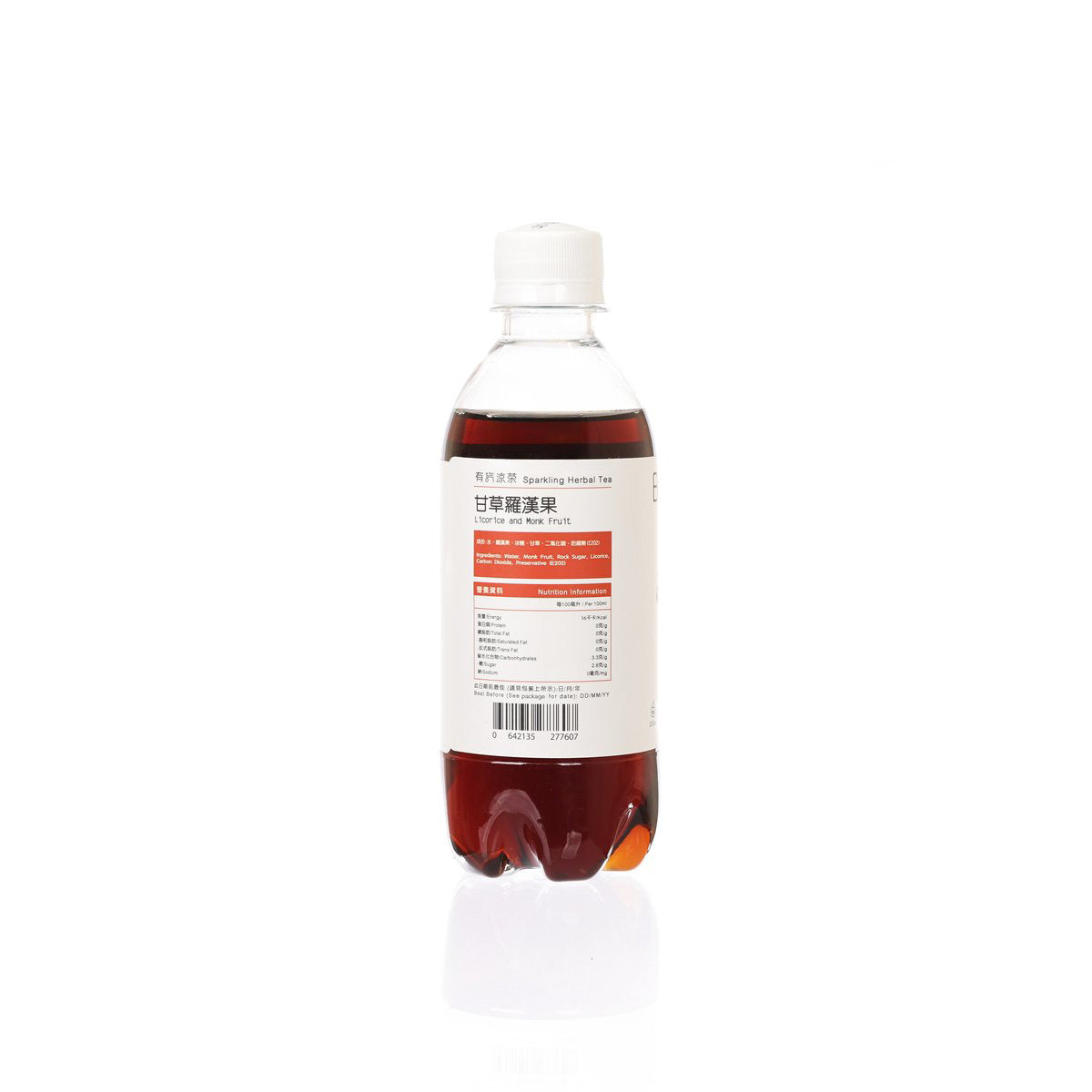 BEFREZH 有汽涼茶 - 甘草羅漢果 [膠樽裝] (350mL)