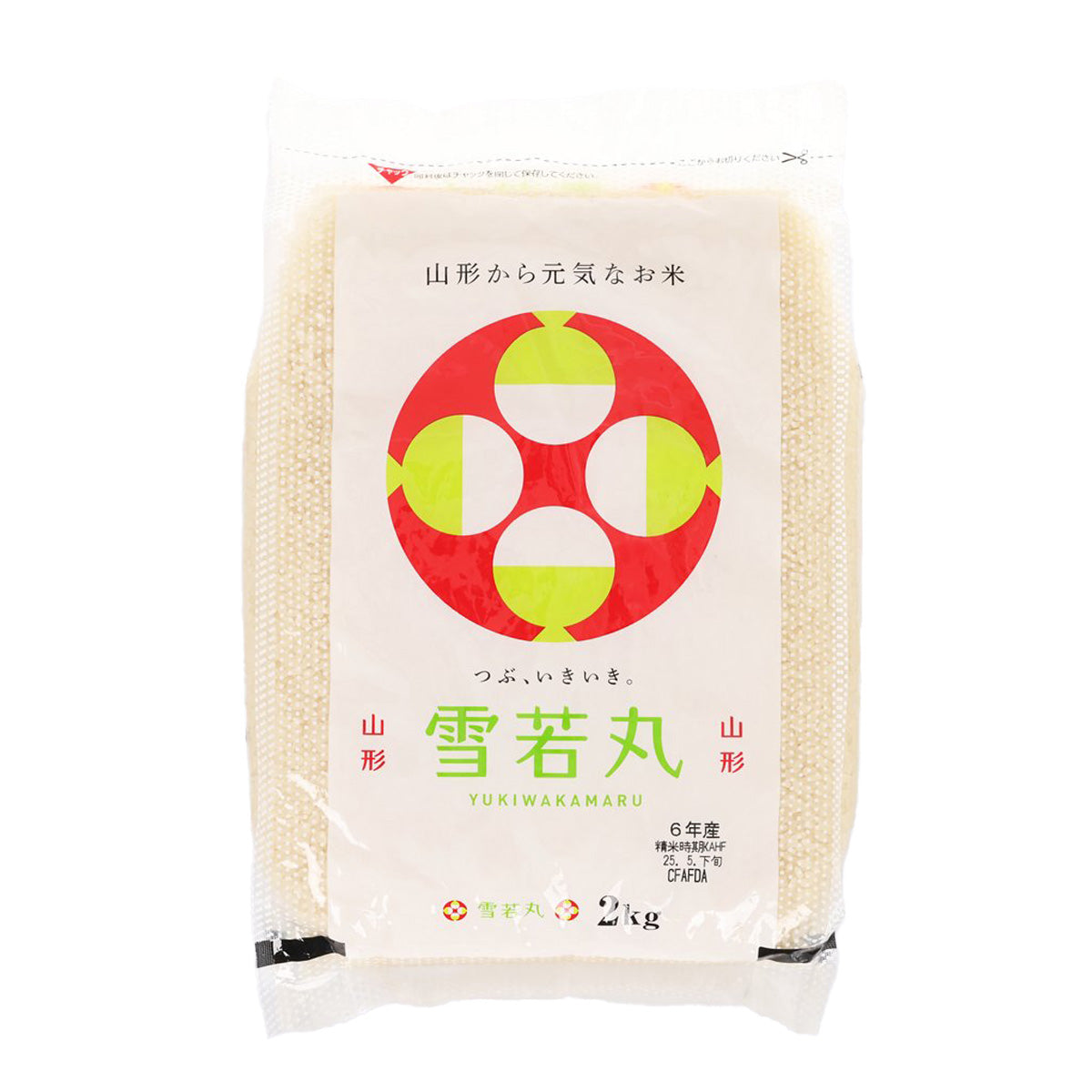 天童食品 山形縣 雪若丸米 (2kg)