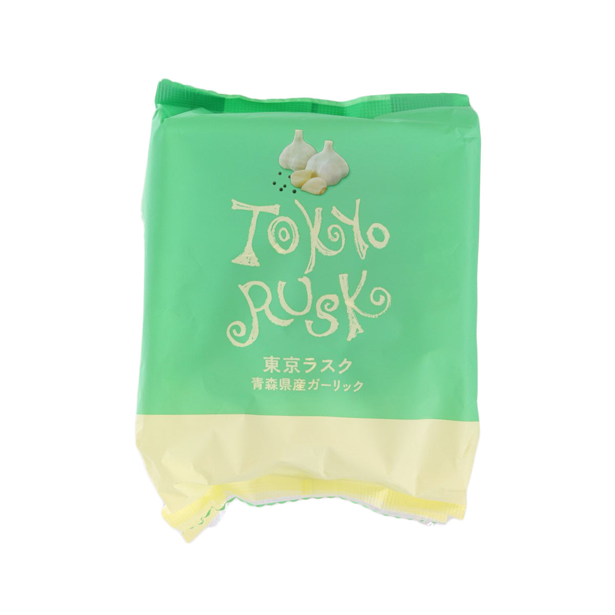 TOKYORUSK 麵包脆餅 - 青森縣產香蒜味 (8pcs)