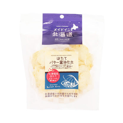 北海道製菓 北海道帶子餅 - 牛油醬油味 (60g)