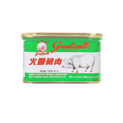 長城牌 火腿豬肉 [細方罐] (198g)