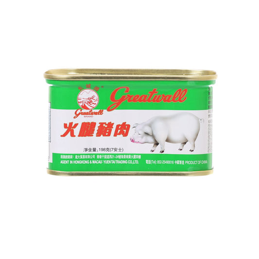 長城牌 火腿豬肉 [細方罐] (198g)