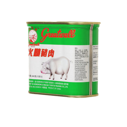 長城牌 火腿豬肉 [大方罐] (340g)