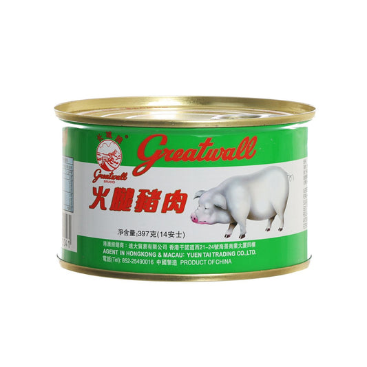 長城牌 火腿豬肉 [圓罐] (397g)