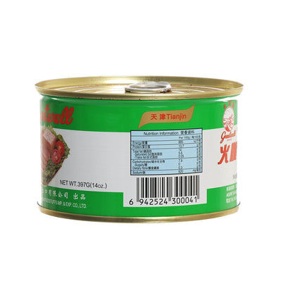 長城牌 火腿豬肉 [圓罐] (397g)