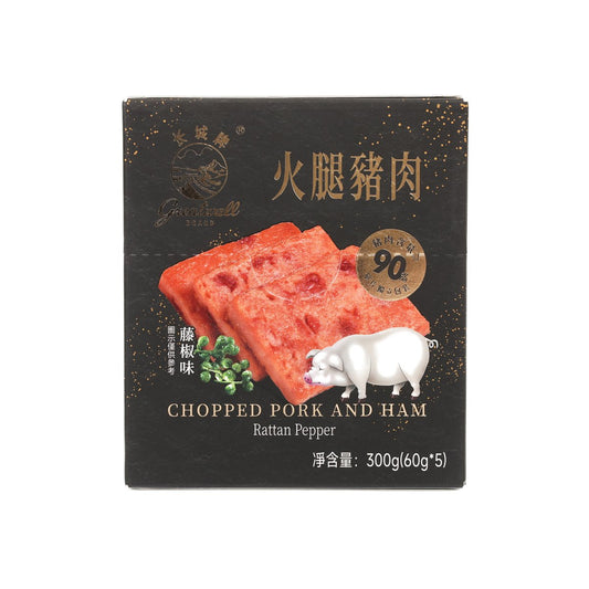 長城牌 火腿豬肉 單片裝 (藤椒味) (300g)