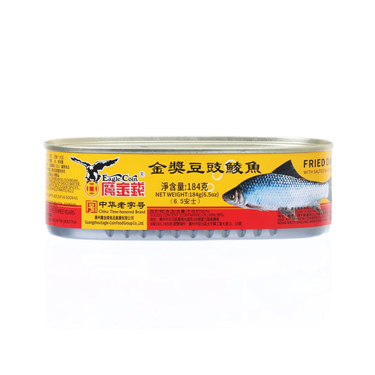 鷹金錢 金獎豆豉鯪魚 (184g)