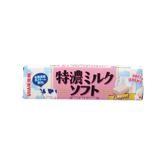 UHA 味覺糖 特濃牛奶條裝軟糖 - 原味 (50g)