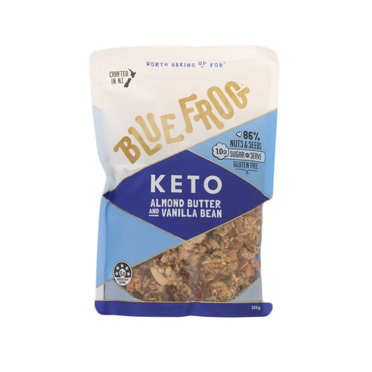 BLUEFROG 生酮杏仁牛油及雲呢拿豆混合穀物片 (300g)
