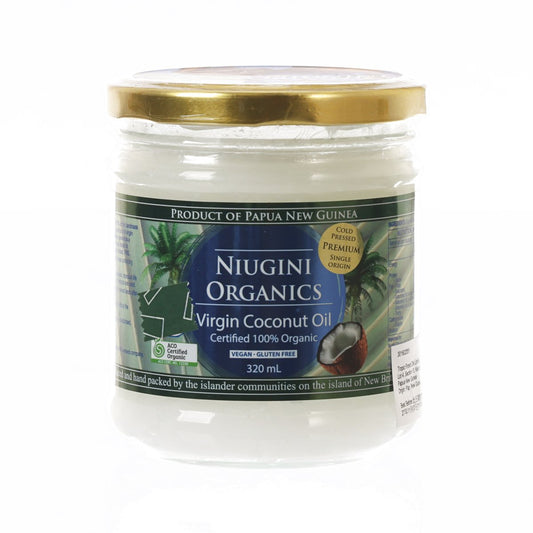 NIUGINI ORGANICS 有機初榨椰子油 (320mL)