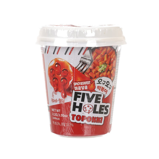 FIVE HOLES 即食甜辣年糕杯 (112g)