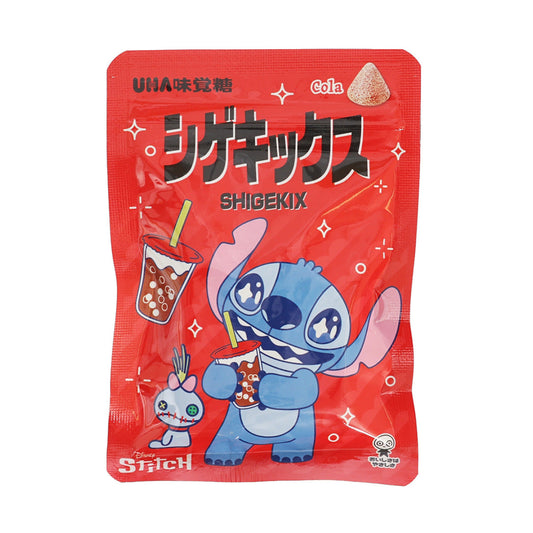 UHA 味覺糖 史迪仔 Shigekix 袋裝橡皮糖 - 超酸可樂味 (25g)