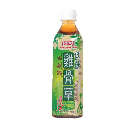 HUNGFOOKTONG 低糖雞骨草飲品 [膠樽裝] (500mL)