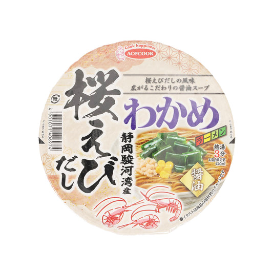 ACE COOK 裙帶菜拉麵 - 駿河灣櫻花蝦醬油味 (70g)