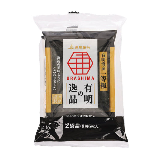 日本海水 浦島海苔 有明海之逸品 味付海苔 (2pcs)