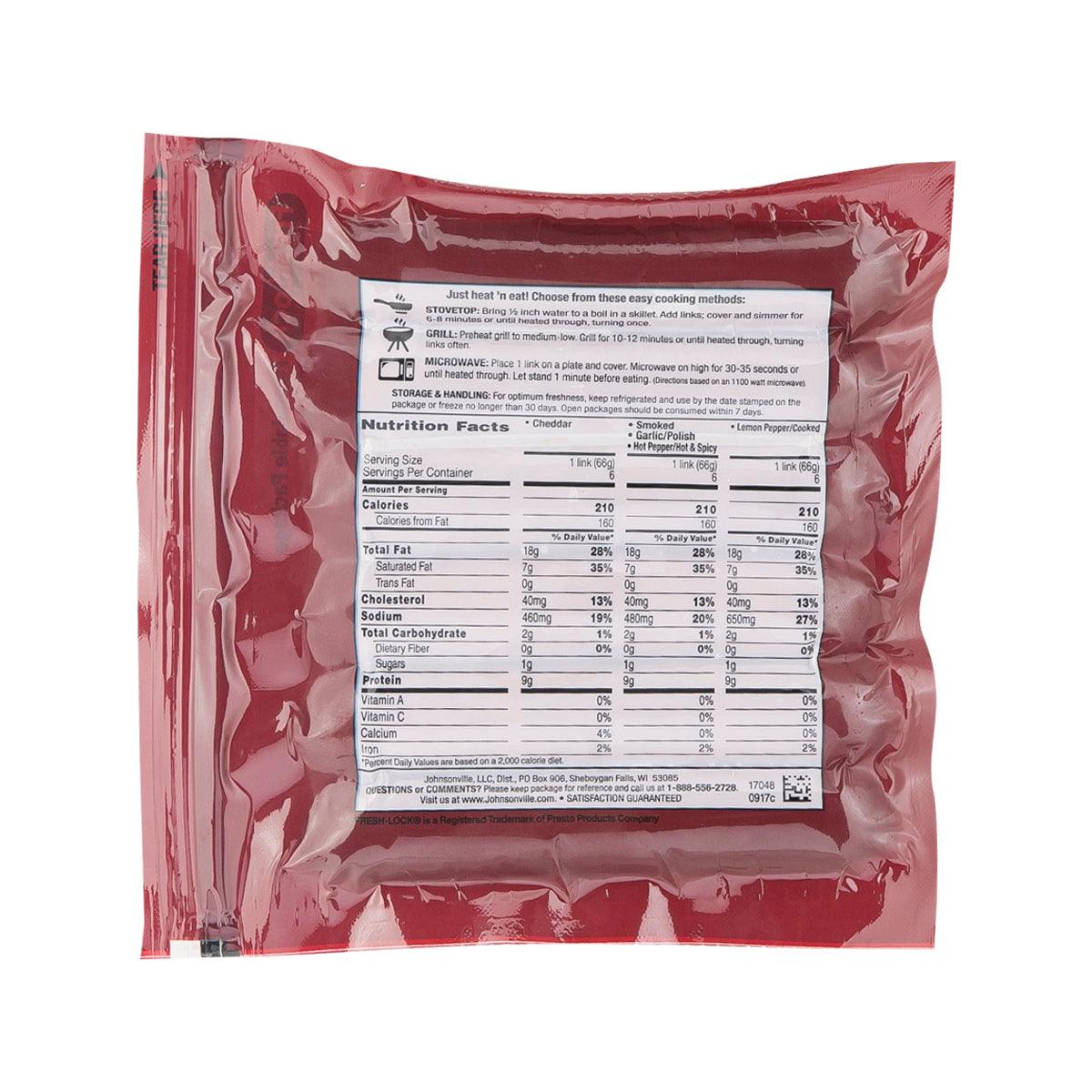 JOHNSONVILLE 煙燻辣椒腸 (360g)