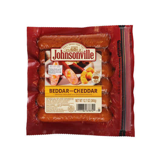 JOHNSONVILLE 煙燻車打芝士腸 (360g)