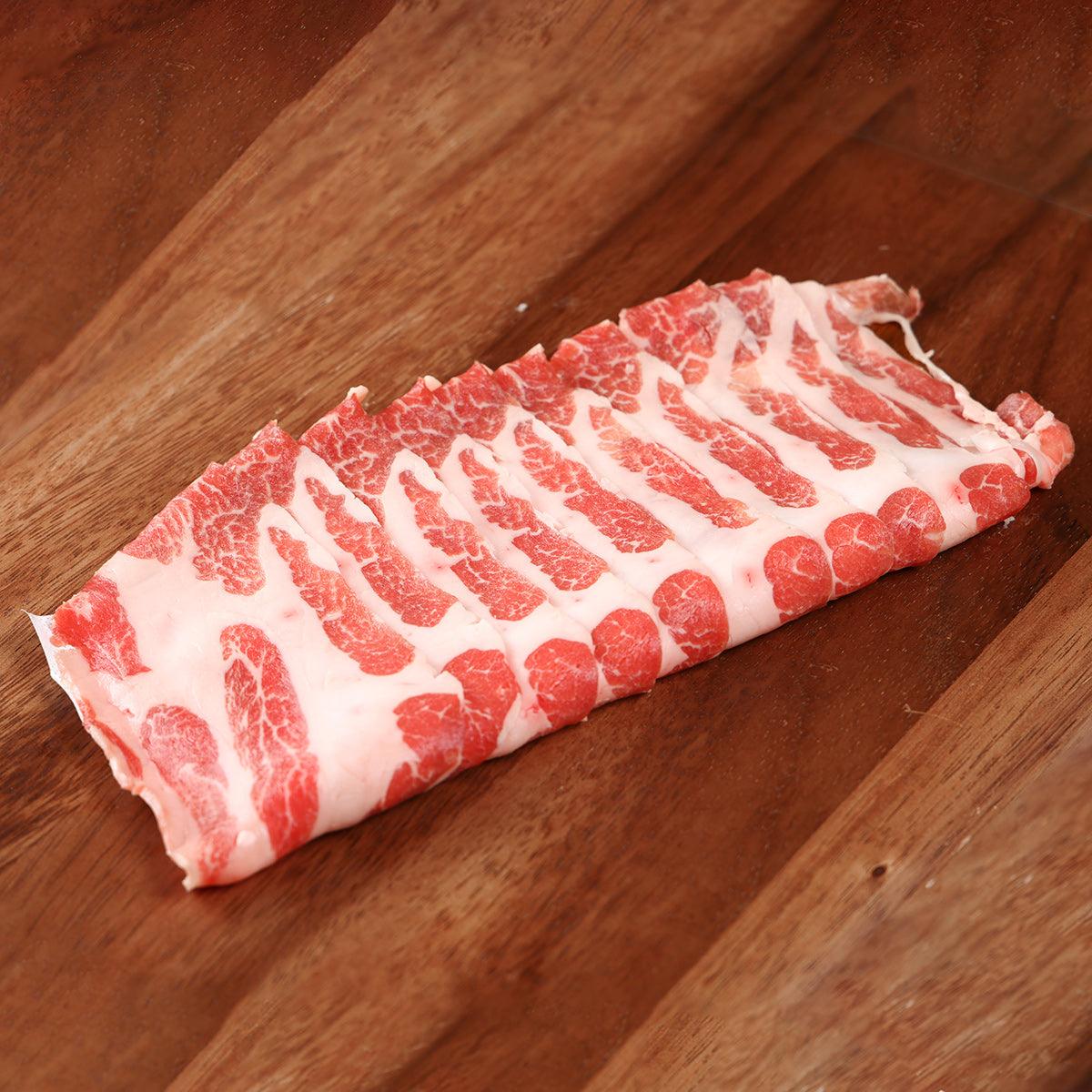 CITYSUPER 西班牙伊比利亞豬肉 - 薄片火鍋用 (橡果餵飼 - Bellota) [經解凍處理] (200g)