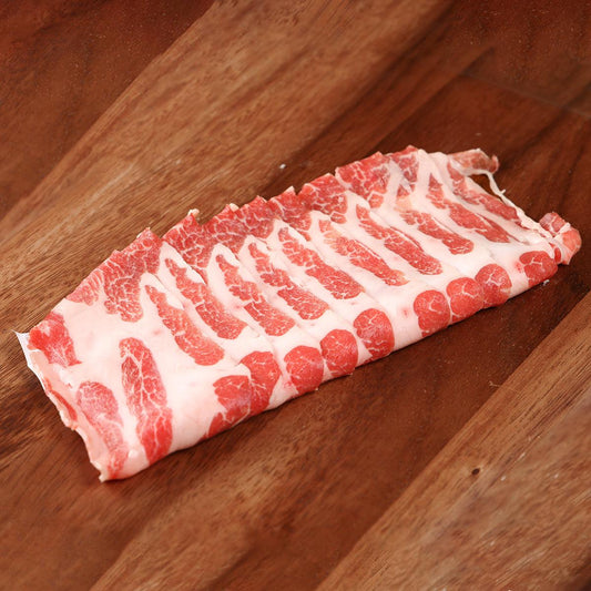 CITYSUPER 西班牙伊比利亞豬肉 - 薄片火鍋用 (橡果餵飼 - Bellota) [經解凍處理] (200g)