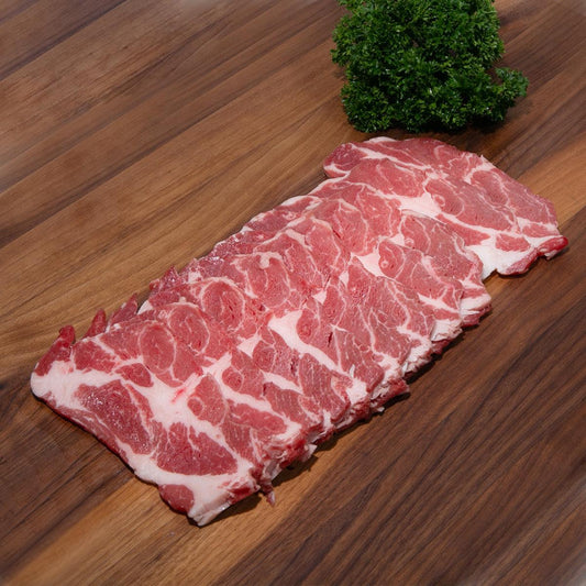 CITYSUPER 西班牙伊比利亞豬肉 - 日式燒肉用 (橡果餵飼 - Bellota) [經解凍處理] (200g)
