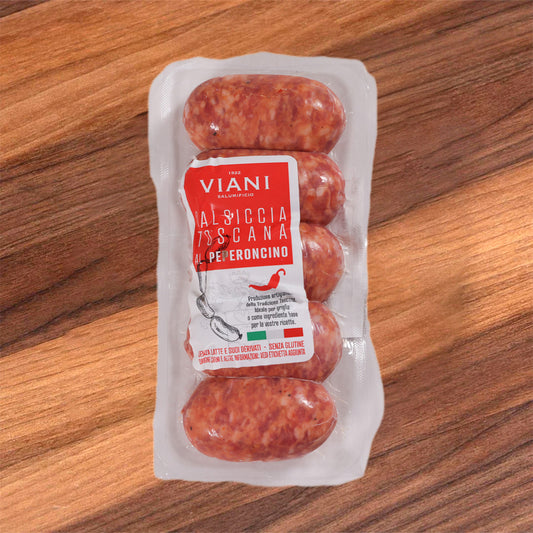 VIANI 意大利冰鮮豬肉腸 - 辣椒 (5pcs)